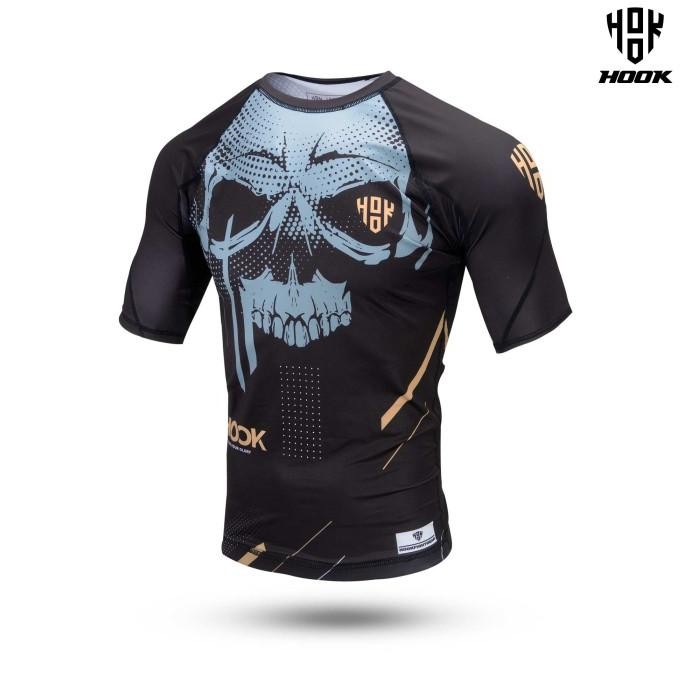 Rashguard Mma Hook Compression Bjj Rash Guard No Gi Brazilian Original Terlaris