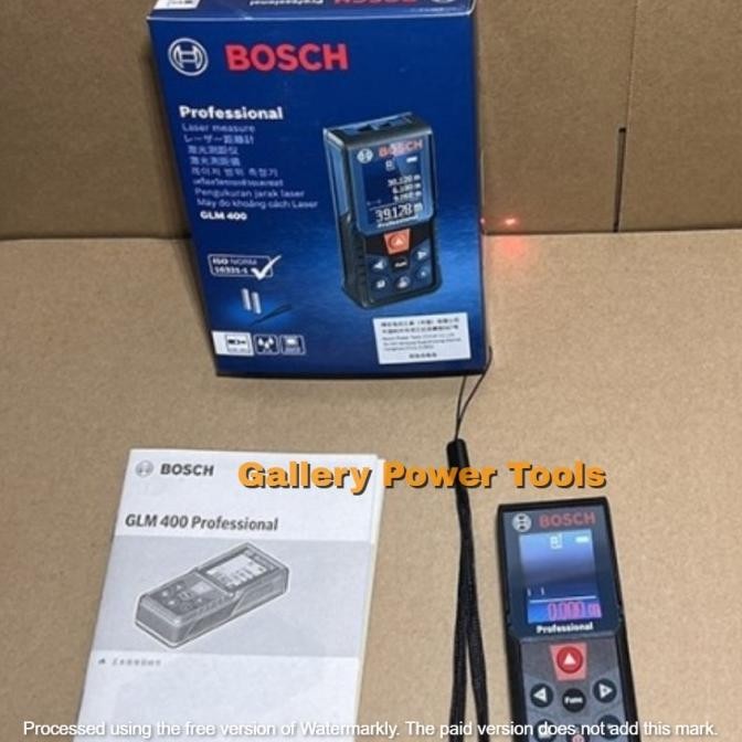 Meteran Laser Digital Bosch GLM 400 Laser Rangefinder 40 Meter