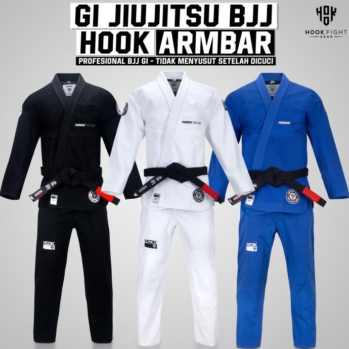 Gi Jiujitsu Atama Biru Import Premium, Gi Bjj Atama Berkualitas Original Terlaris