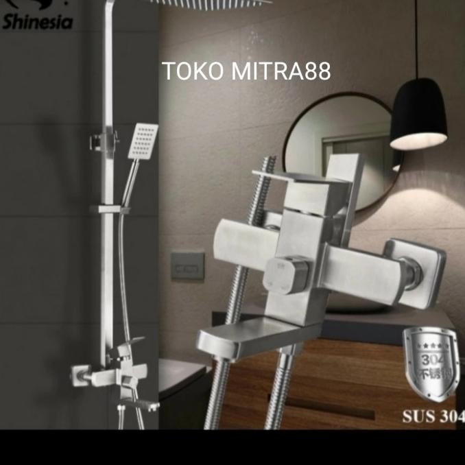 

PROMO SHOWER TIANG PANAS DINGIN CARLO FIOTINI STAINLES SUS 304