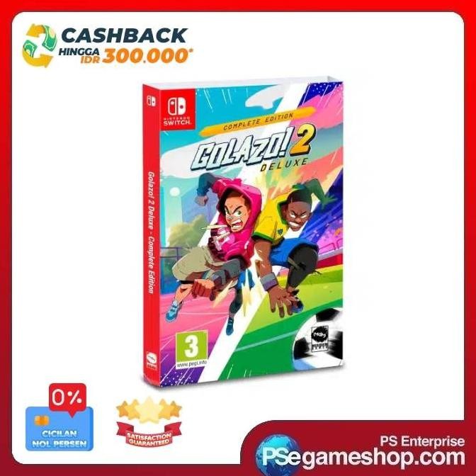 

PROMO SWITCH GOLAZO 2 / GOLAZO! 2 DELUXE COMPLETE EDITION