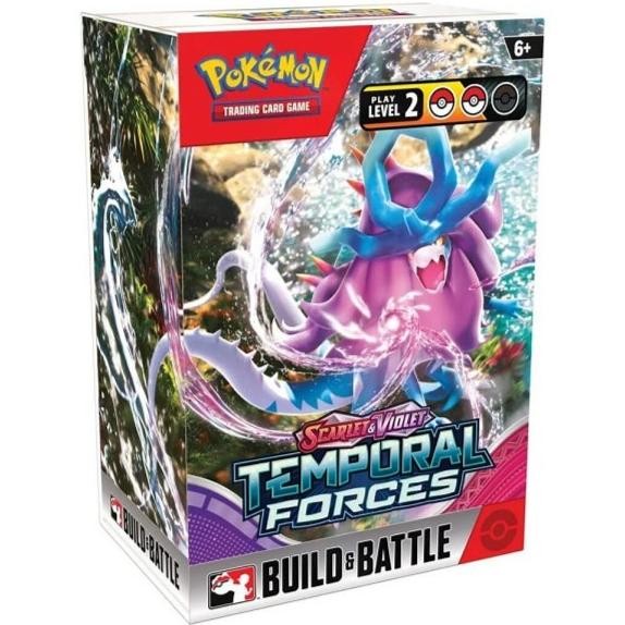 

PROMO POKEMON TCG : SCARLET & VIOLET - TEMPORAL FORCES - BUILD & BATTLE BOX