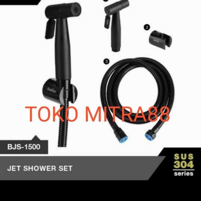 

PROMO JET SHOWER BANO STAINLES HITAM/JET SHOWER TOILET