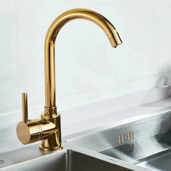 

PROMO KRAN SINK KUNINGAN GOLD PANAS DINGIN KERAN BAK CUCI KITCHEN