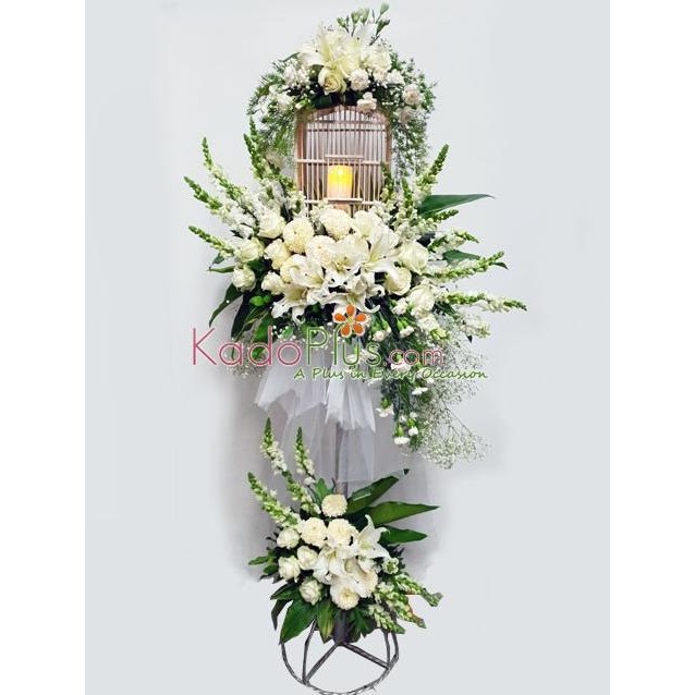 

PROMO WHITE GARDENIA STANDING FLOWERS 2 - STANDING DUKA CITA