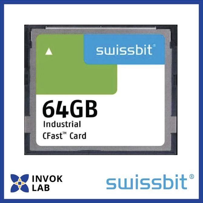 

PROMO SWISSBIT INDUSTRIAL CFAST CARDS F-800 64 GB