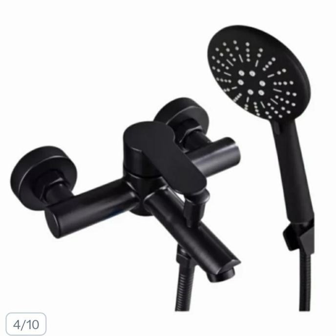 

PROMO KRAN BATHUB PANAS DINGIN HITAM KOMPLIT SETK KRAN PANAS DINGIN STAINLESS