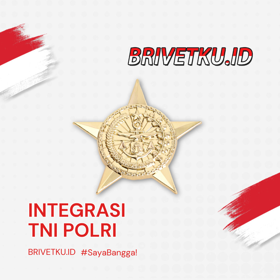 Pin/Brivet Integrasi TNI-POLRI Exclusive