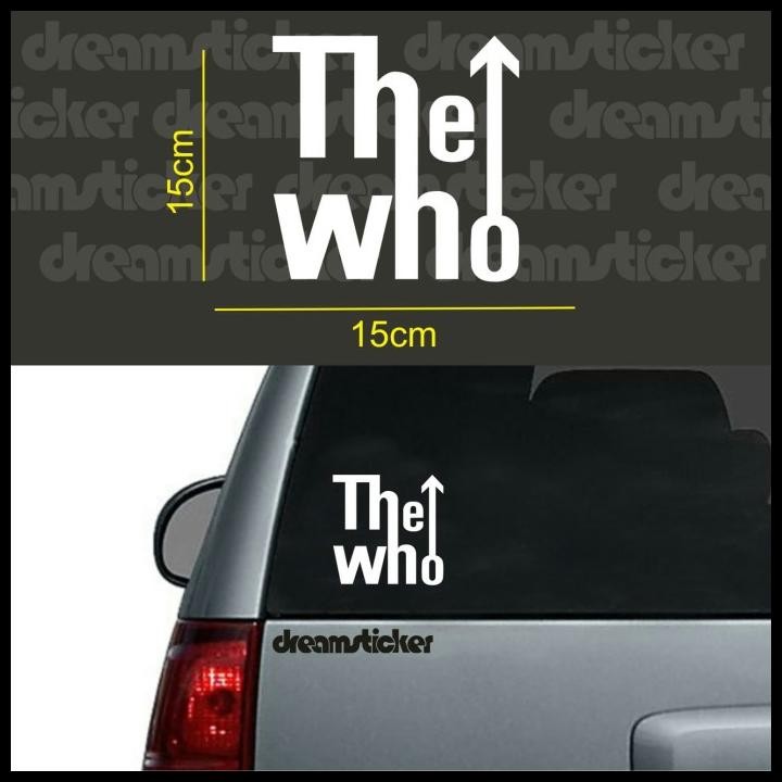 

TERMURAH STICKER STIKER MUSIK BAND THE WHO !!!!