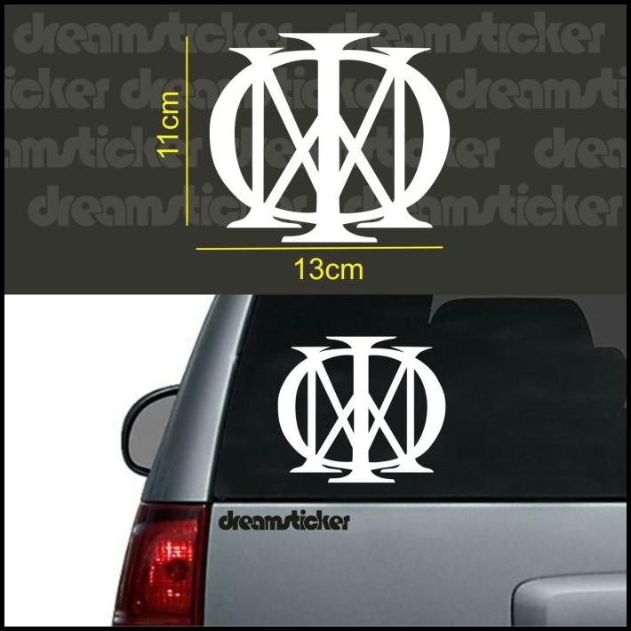 

TERMURAH STICKER STIKER MUSIK BAND DREAM THEATER MAJESTY LOGO !!