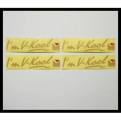 

TERBARU STICKER I'M V-KOOL (IVK 01) !