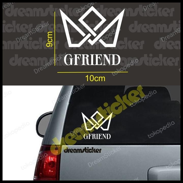 

HOT DEAL CUTTING STICKER GFRIEND LOGO KPOP STIKER !!!!!!