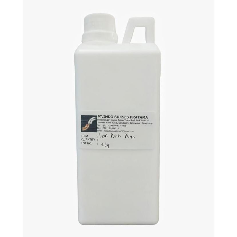 

Lem Putih PVAC Serbaguna 1Kg / Plastik, Kertas, Wallpaper, kayu