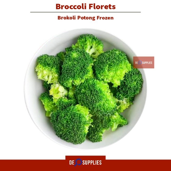 

Brooli Potong Frozen Broccoli Floret Brocoli Beu Iap Maa Freh