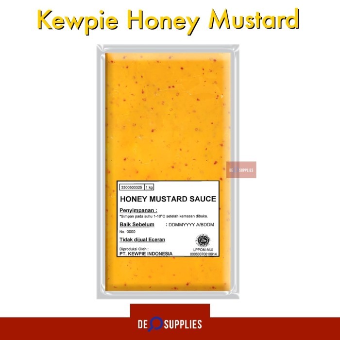 

Ewpie Honey Mutard Auce 1G Cooing Auce Au Mutard Madu Halal