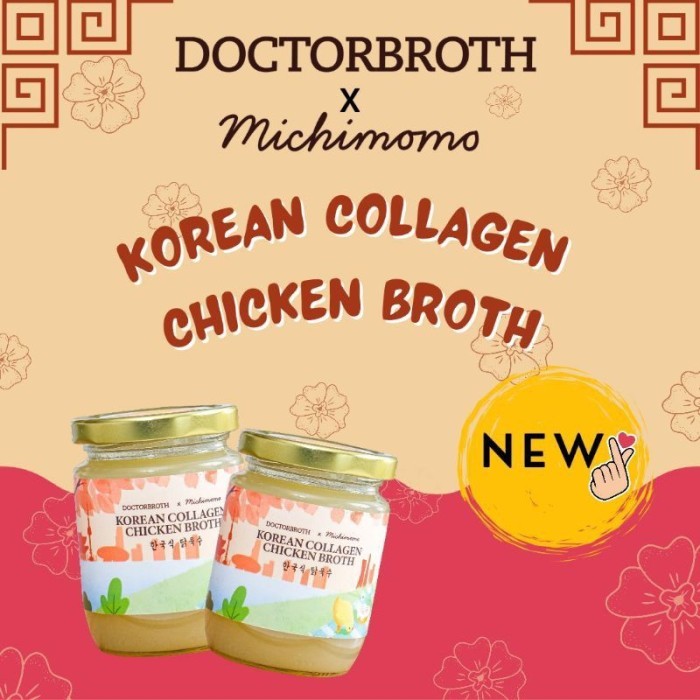

DOCTOR BROTH x Michimomo - Korean Collagen CHICKEN Broth