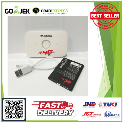 MODEM WIFI MIFI PORTABLE AIRTEL/TELKOMSEL/BOLT+ E5573 MIFI 4G
