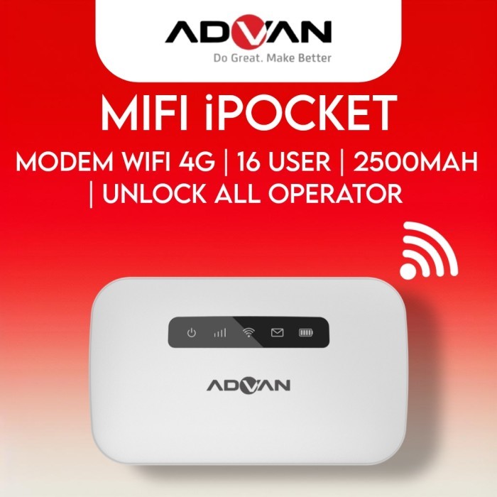 Mifi Advan 4G Unlock Modem Wifi Advan iPocket Modem All Operator