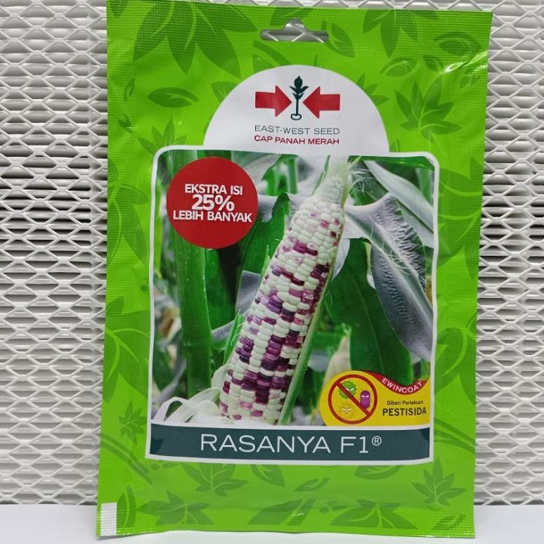 Kk - 200 BIJI - BENIH BIBIT JAGUNG PULUT / KETAN "RASANYA F1" - CAP PANAH MERAH