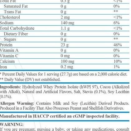 

Isobuild isolate ultra hydrolyzed iso build 5lbs isolate stevia