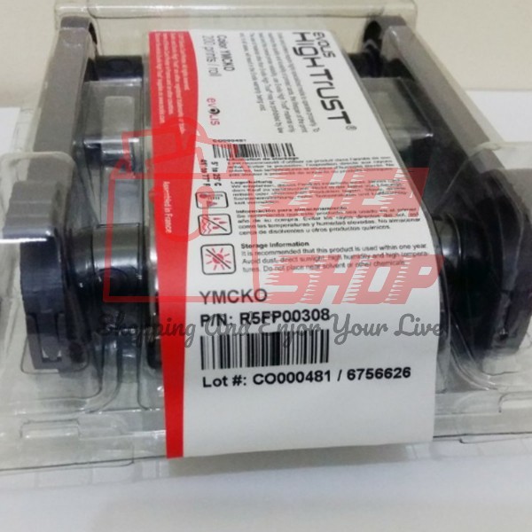 Ribbon Color YMCKO R5FP00308 / Evolis / R5FP00308 / Evolis 308