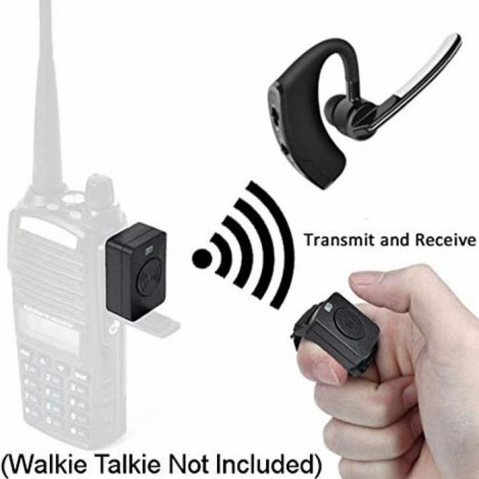 NEW Headset Bluetooth HT Earpiece earphone HT wireles Walkie Talkie