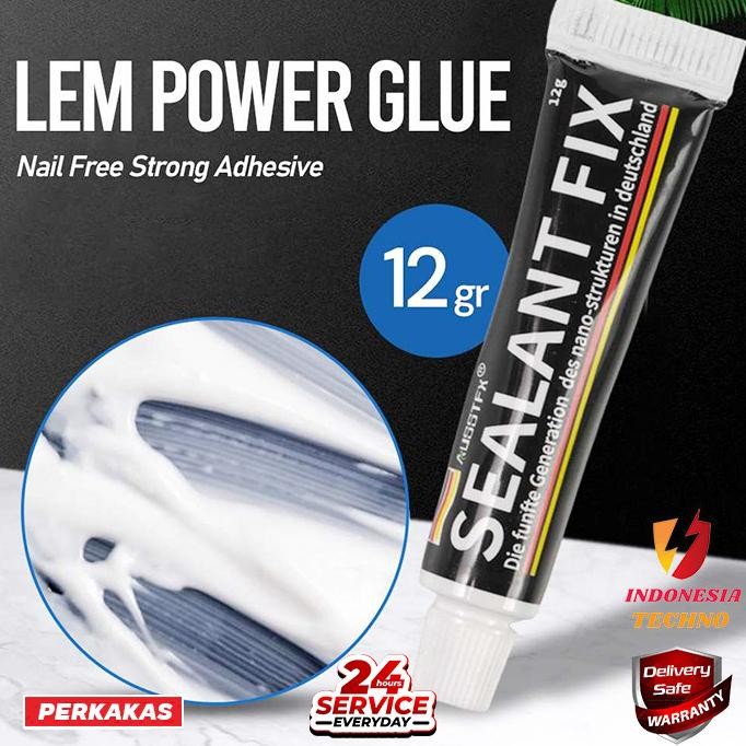 

POWER GLUE / LEM PENGGANTI PAKU & BAUT SUPER KUAT PEREKAT SERBAGUNA