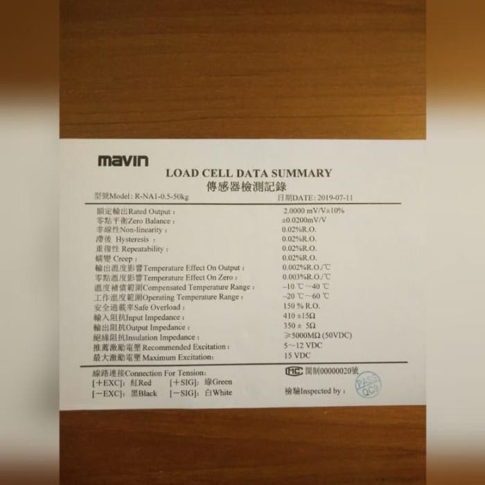 Loadcell Timbangan Digital 50Kg