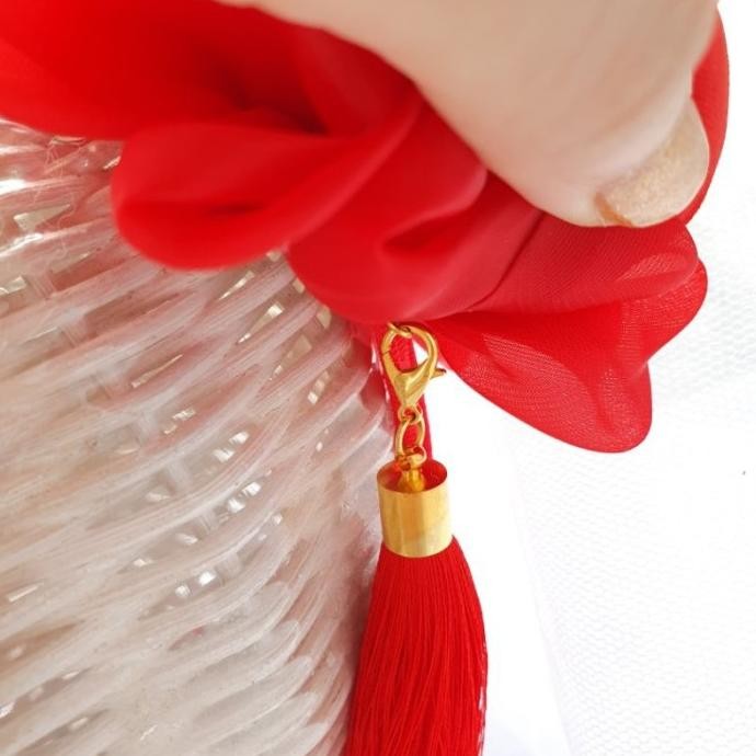 S2S Cepol Chunlie CNY - bandana imlek bando anak jepit rambut sincia L82BJ