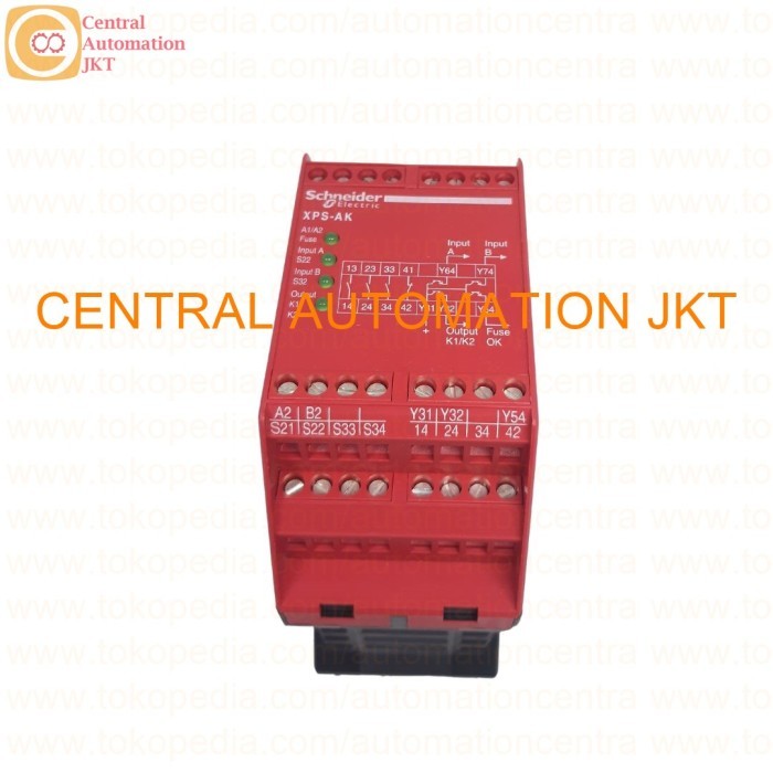 Schneider Preventa XPS-AK Safety Relay XPSAK311144 24VDC
