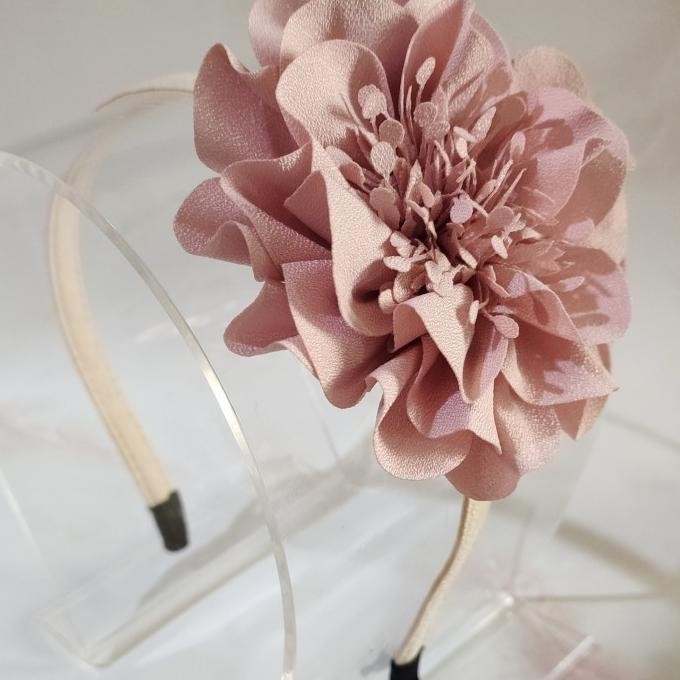 Bando Bunga Besar Bando Anak Flower Crown Mahkota Bunga Bandana Bayi L82BJ