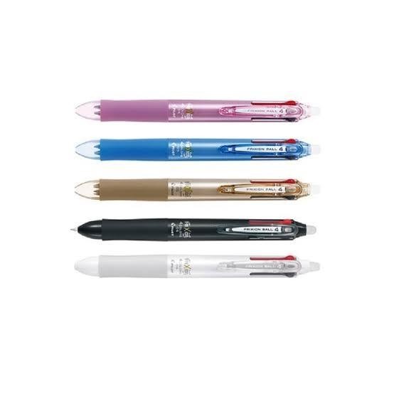 

Pilot Frixion Clicker 4 In 1 0.5 Erasable Pen 1 Pulpen 4 Warna