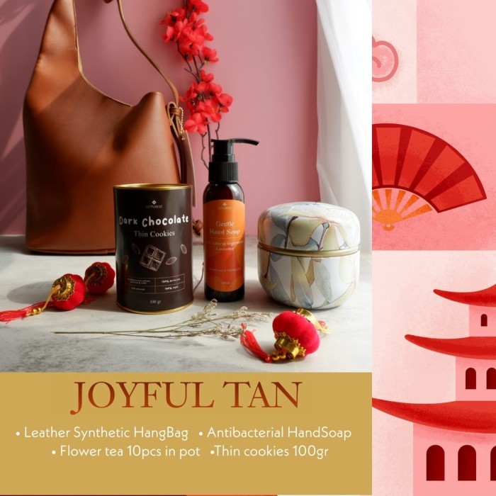 

Imlek BAGUS!!! Hampers Imlek Chinese New Year Paket Snow Birdnest with - Joyful Set Tan Limited