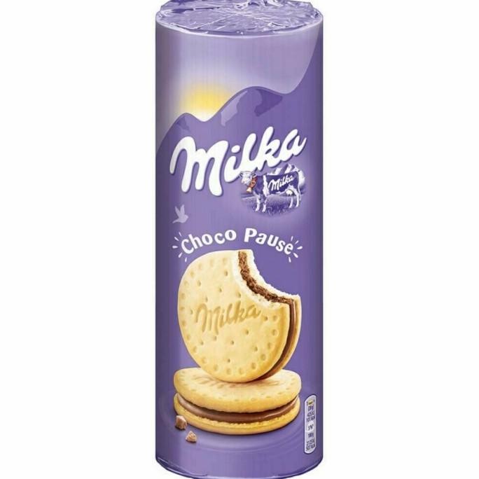 

Milka Choco Pause 260g Chocolate Biscuit Biskuit Coklat Snack Import