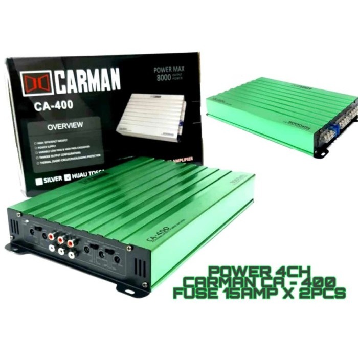 Power Amplifier Mobil Carman CA 400 8000watt 4channel