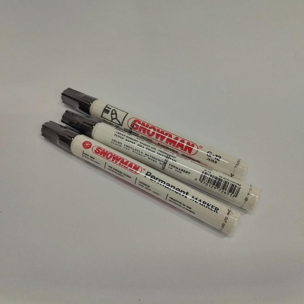 

Flash Sale New Arrival Spidol Snowman Permanent G-12 Hitam ( 1Pcs) Terlaris