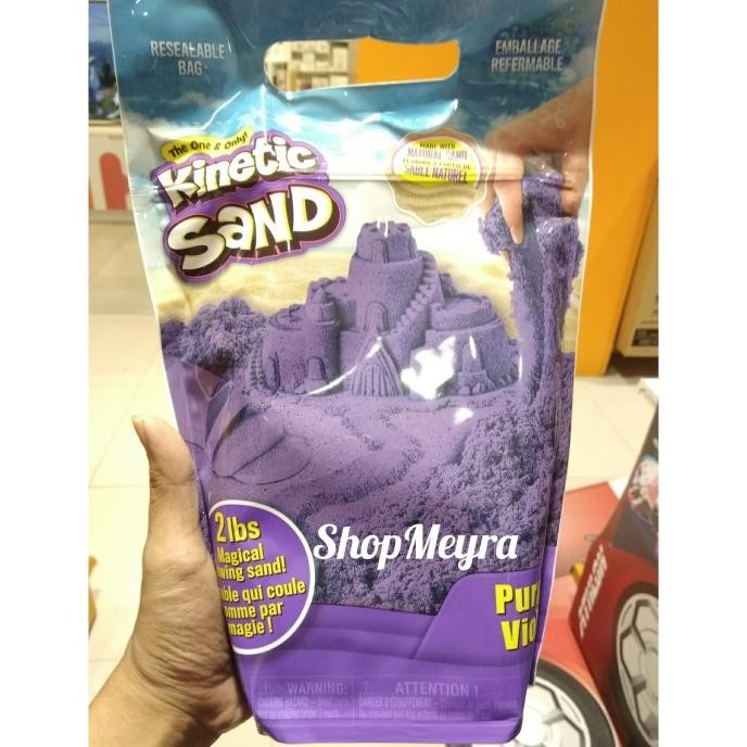 

Kinetic Sand Reseable Bag purple or blue