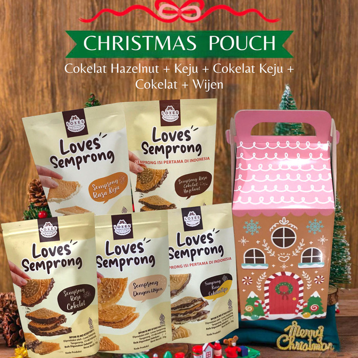 

Imlek Hampers By Loves Semprong Lebaran/Imlek/Christmas - CHRISTMAS POUCH !NEW