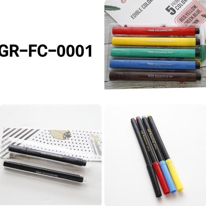 

BIG SALE FC-0001 EDIBLE PEN FOODWRITER EDIBLE COLOR PEN PEN MAKANAN !!!!!