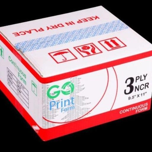 

TERMURAH - Continuous Form / Kertas komputer / Kertas Print 3 PLY GO PRINT