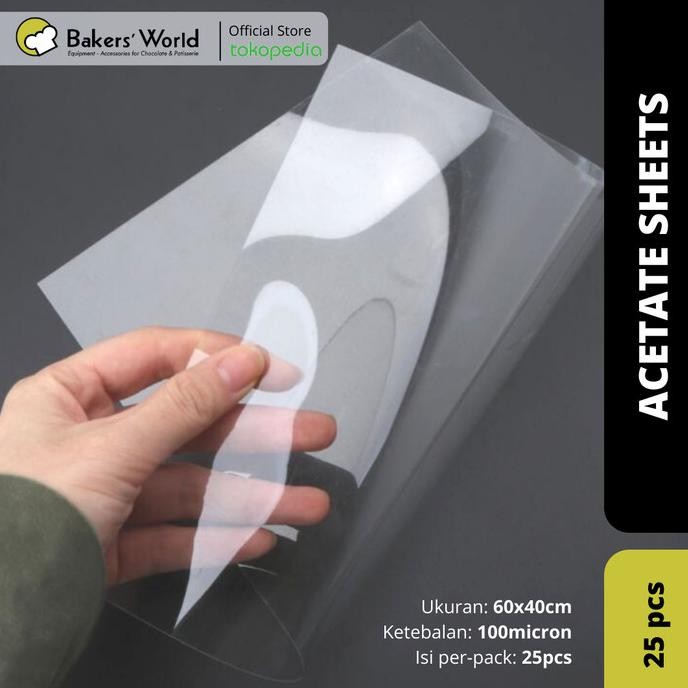 

BIG SALE PLASTIK 100 MICRONS - ALAS DEKORASI COKELAT - ACETATE SHEETS (25PC) !!!!!