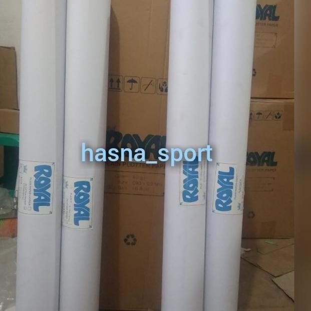 

BEBAS ONGKIR - Kertas HVS ROLL PLLOTER 80 Gsm A0 (36")50M ROYALL
