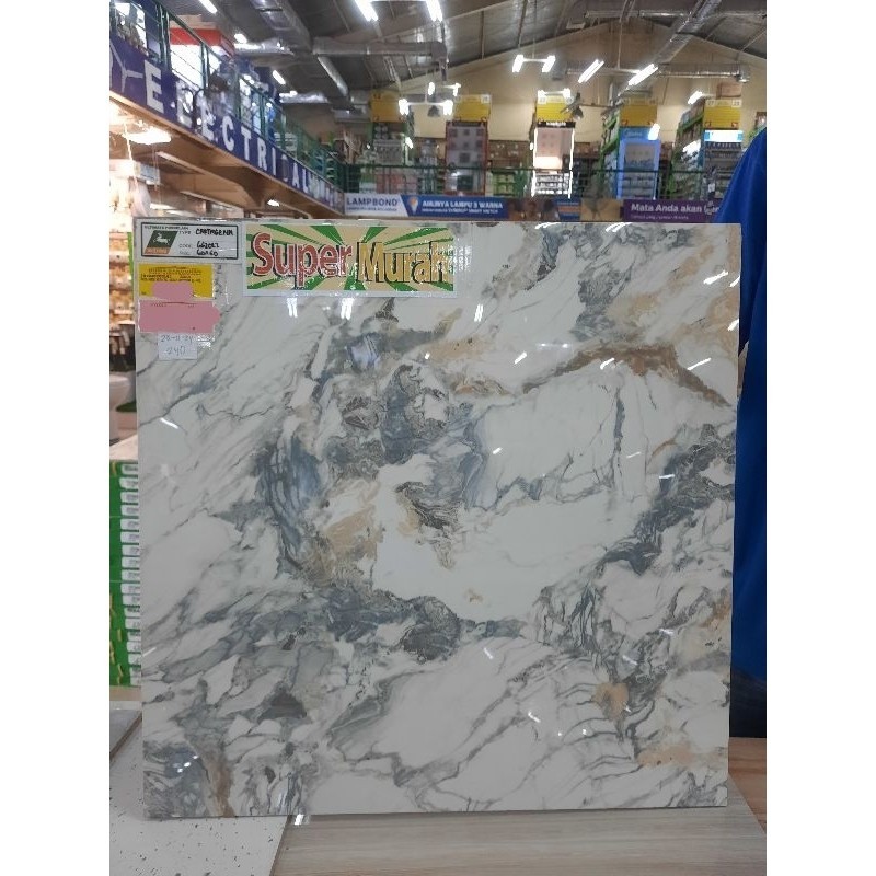 Granit White Horse 60x60 KW 3 662022 Cartagena Granit Lantai Glossy