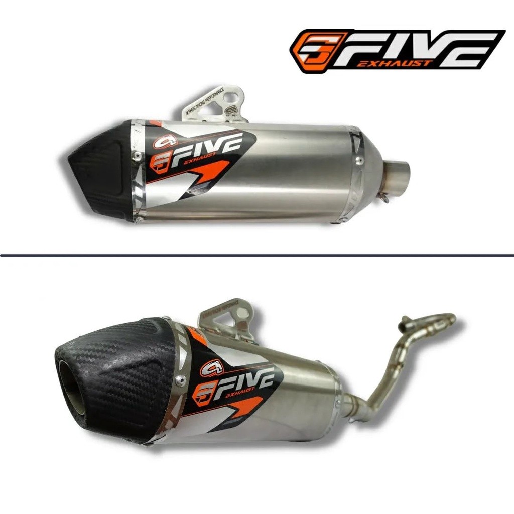 Knalpot Motor AHRS F5 Standar Muffler - KLX 150 /CRF 150L / WR 155R
