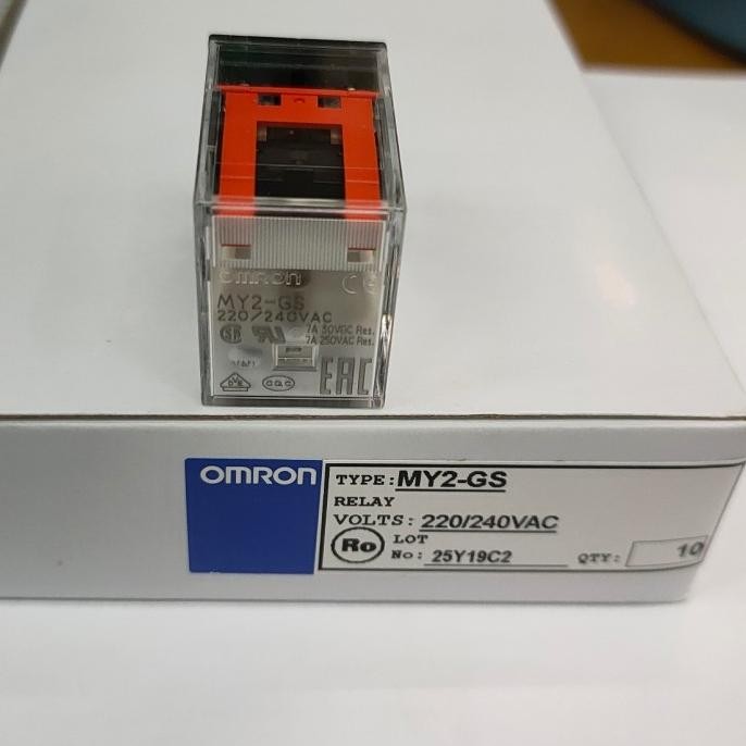 Promo RELAY MY2 GS 220/240V AC OMRON ORI COD
