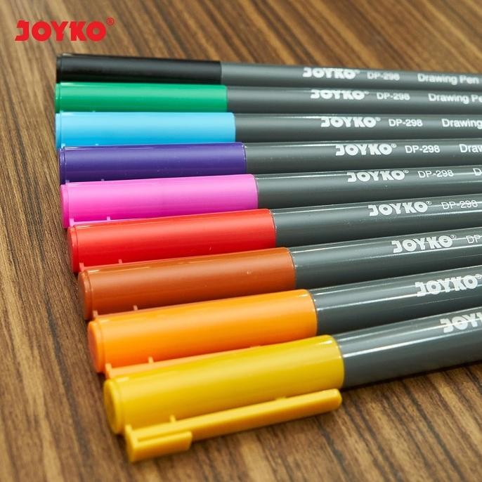 

Drawing Pen Pena Gambar Joyko DP-298S-059C 1 Set 9 Pcs GT