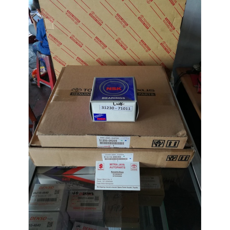 Terbaru.. Kopling Set Original Fortuner Diesel