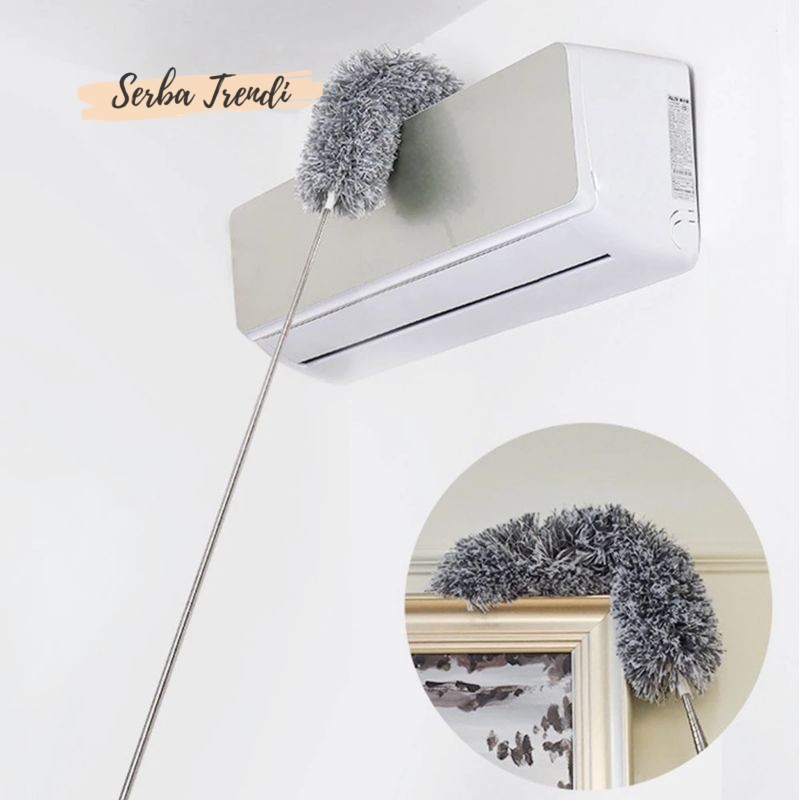 Kemoceng Teleskopik Flexible | Kemoceng Bulu | Sapu Bulu Kemoceng Flexible duster Foldable Bisa di l