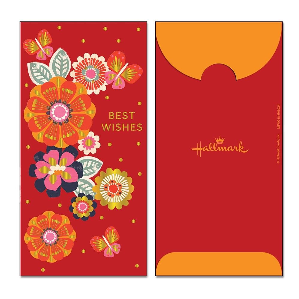 

GHT MONEY ENVELOPE LARGE - ANGPAO - AMPLOP UANG - HALLMARK - RED - HAL024