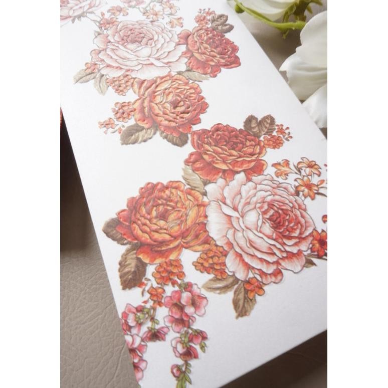 

GHT Angpau Full Embos Flower Peony Special Jasmine Paper